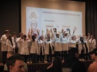 Danmarksmestrene i bioteknologi (foto: Professionshøjskolen Absalon).