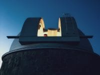Discovery teleskopet zoomer ind på universet. Foto: Brorfelde Observatorium.