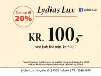 Rabat hos Lydias Lux