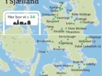 Småbyer i Region Sjælland