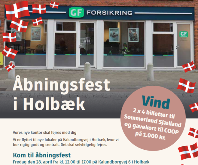 Åbningsfest hos GF Vestsjælland