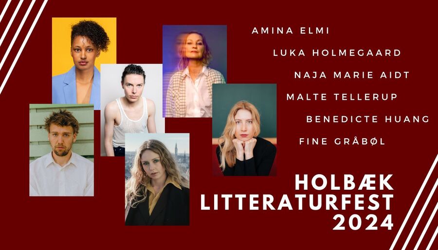Du inviteres til Litteraturfest på Holbæk Bibliotek
