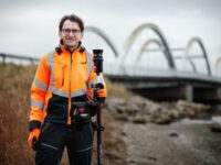 Landinspektørvirksomheden LE34 har netop åbnet nyt kontor i Holbæk med Mathias Nielsen som landinspektør og afdelingsleder. Foto: LE34.