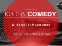 Skal du med til næste gang Kød & Comedy?