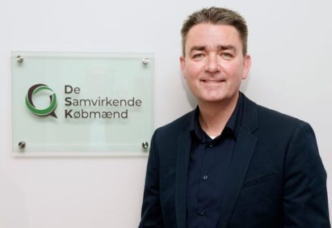 Max Skov Hansen fra REMA 1000 i Holbæk er ny formand for De Samvirkende Købmænd (DSK) Foto: Keld Navntoft